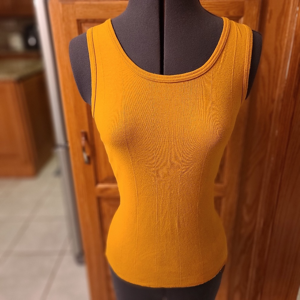 Mustard Tank Top Large